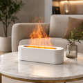 Diffuseur d'arômes à flamme colorée Humidificateur ultrasonique avec minuterie