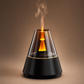 Mini Diffuseur d'Arôme USB Humidificateur Portable avec Veilleuse Colorée