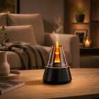 Mini Diffuseur d'Arôme USB Humidificateur Portable avec Veilleuse Colorée