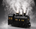 Diffuseur d'arômes créatif en forme de train, double humidificateur à brume pour la maison et le bureau